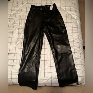 Abercrombie Vegan Leather pants